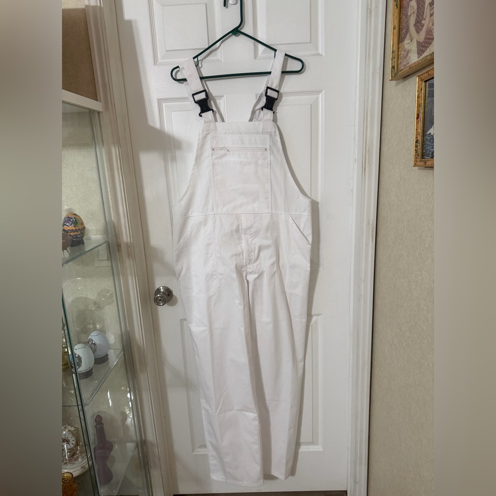 White Women's Overalls